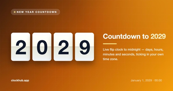 2029 New Year